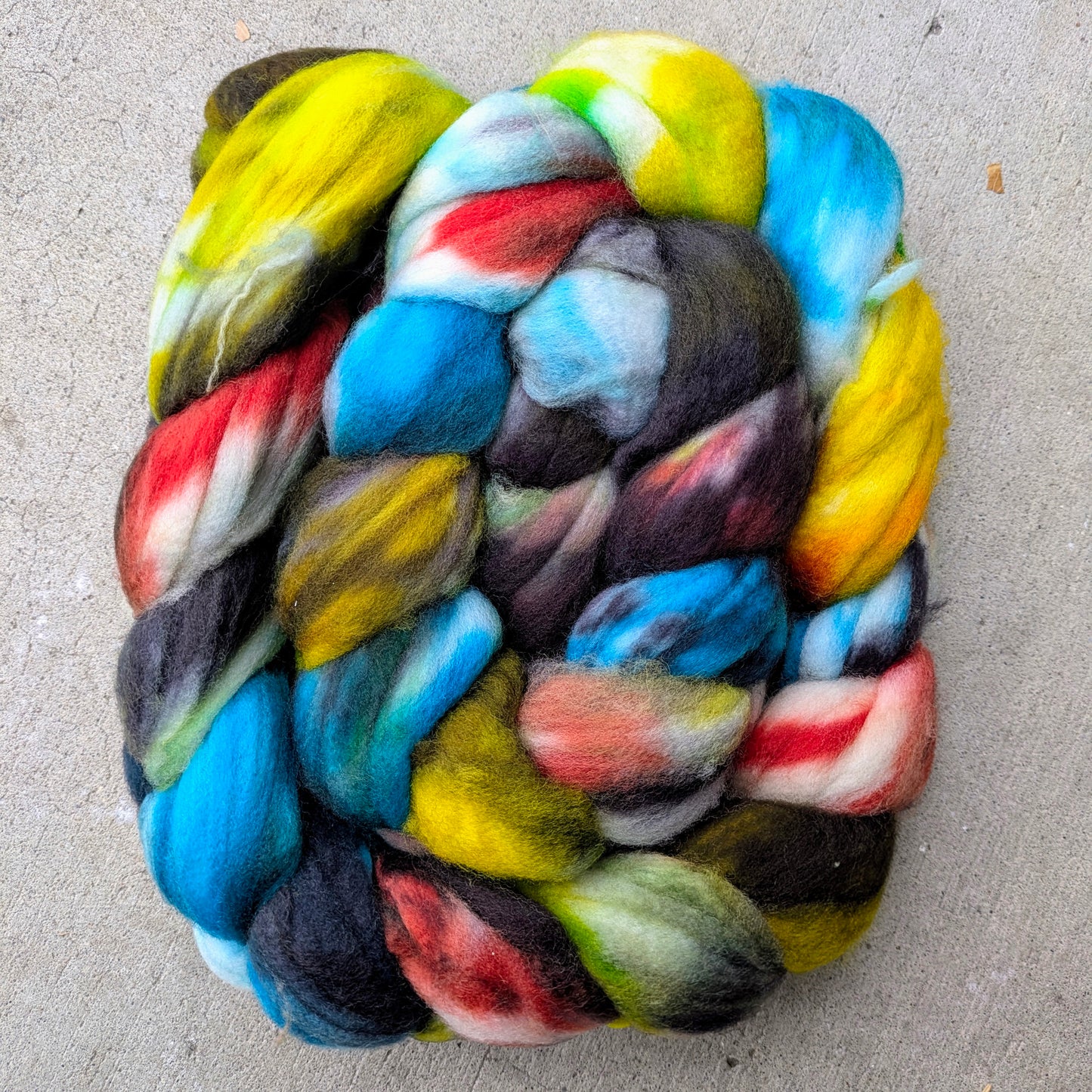 Concrete Jungle Merino/Cashmere/Nylon Spinning Fiber