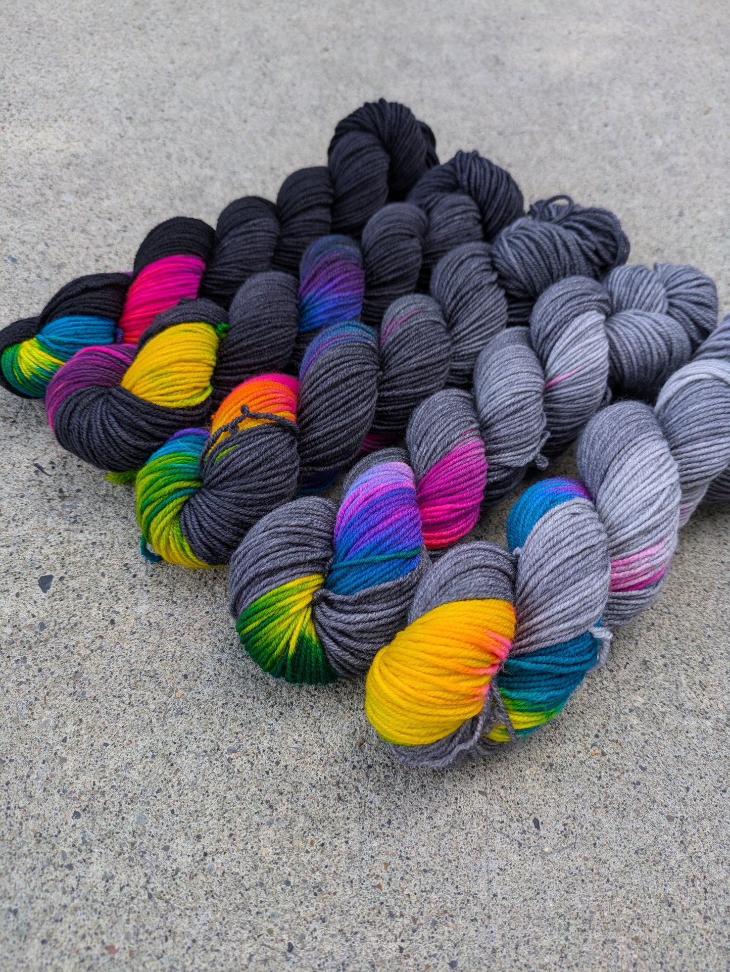 Rainbows Everywhere MaxMini Skein Set