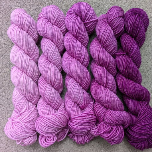 Lilac Berry MaxMini Yarn Set