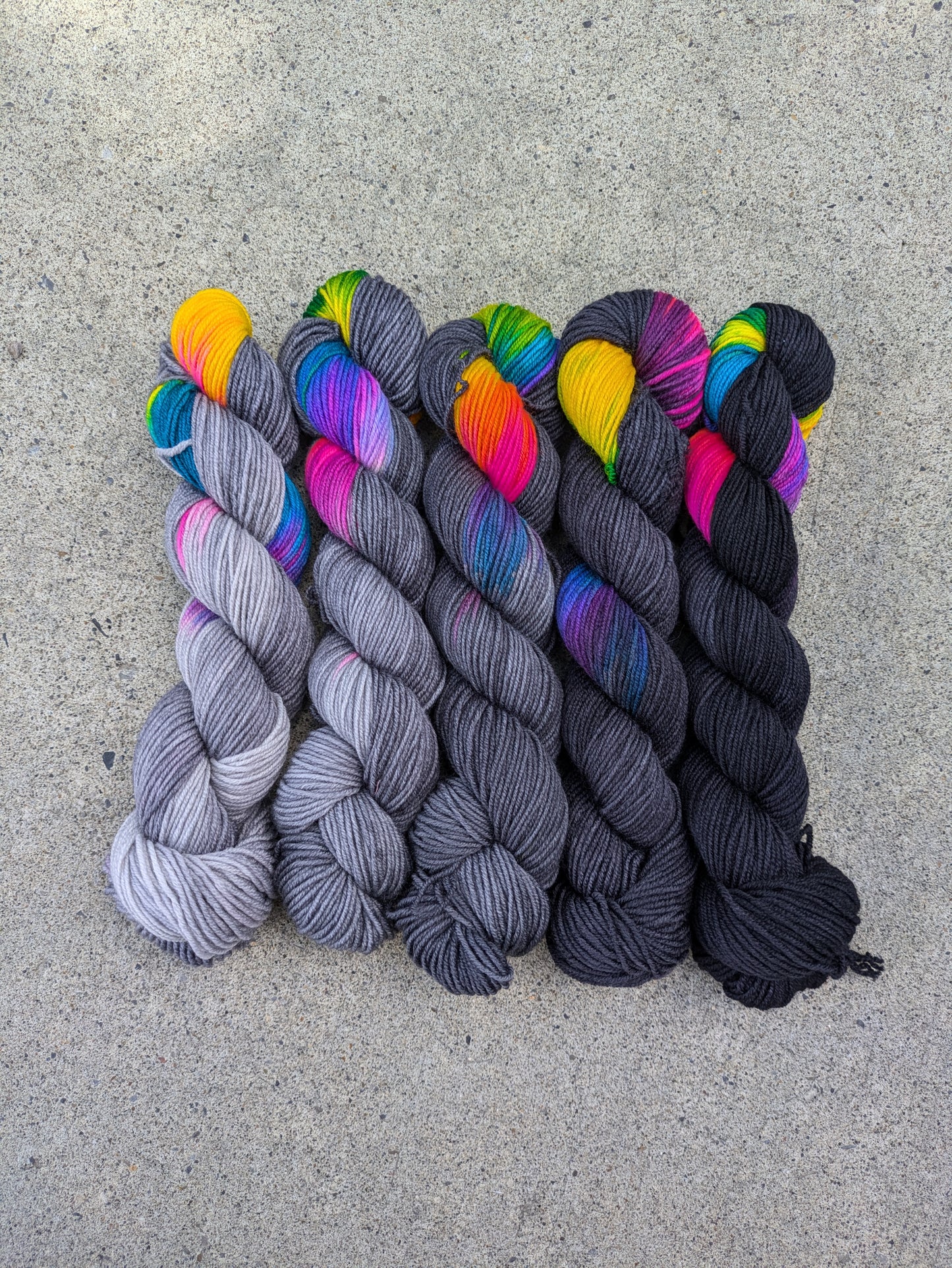 Rainbows Everywhere MaxMini Skein Set