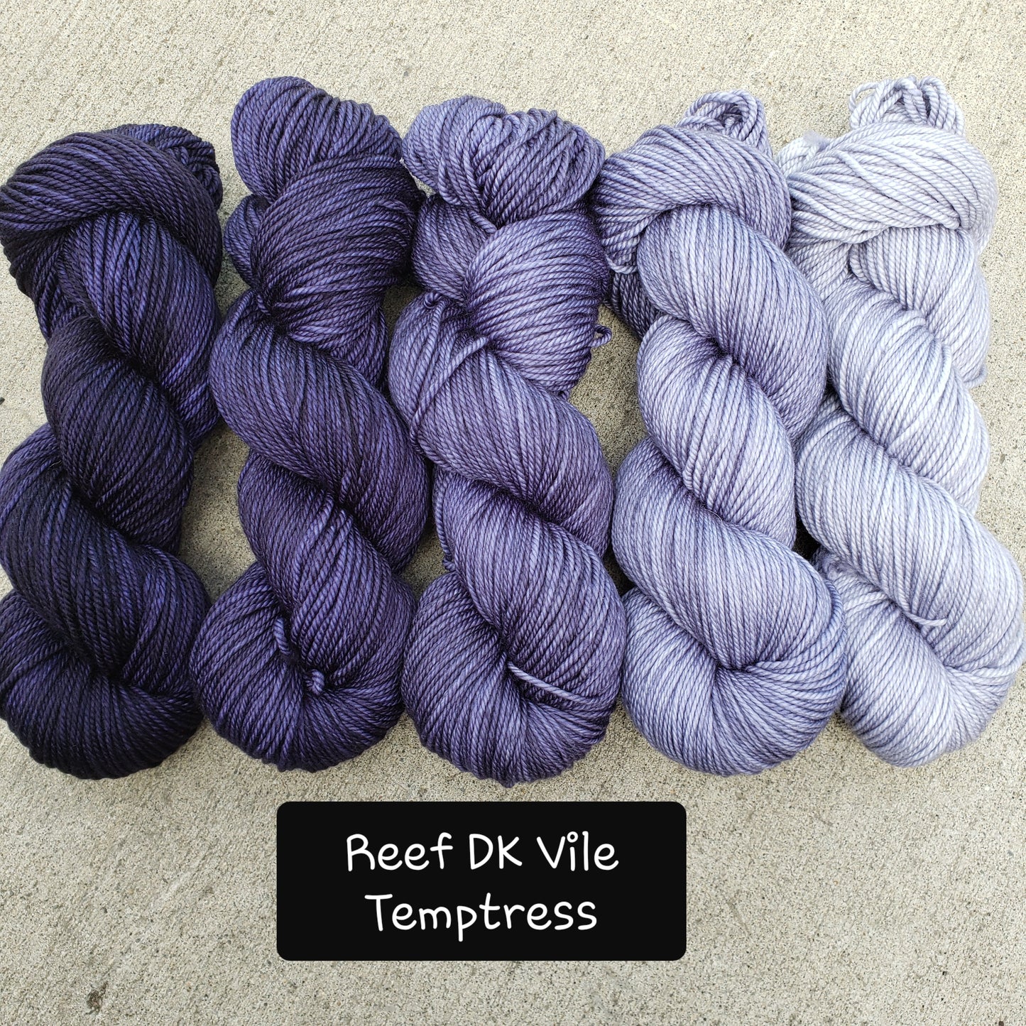 Vile Temptress FULL SKEIN Yarn Set