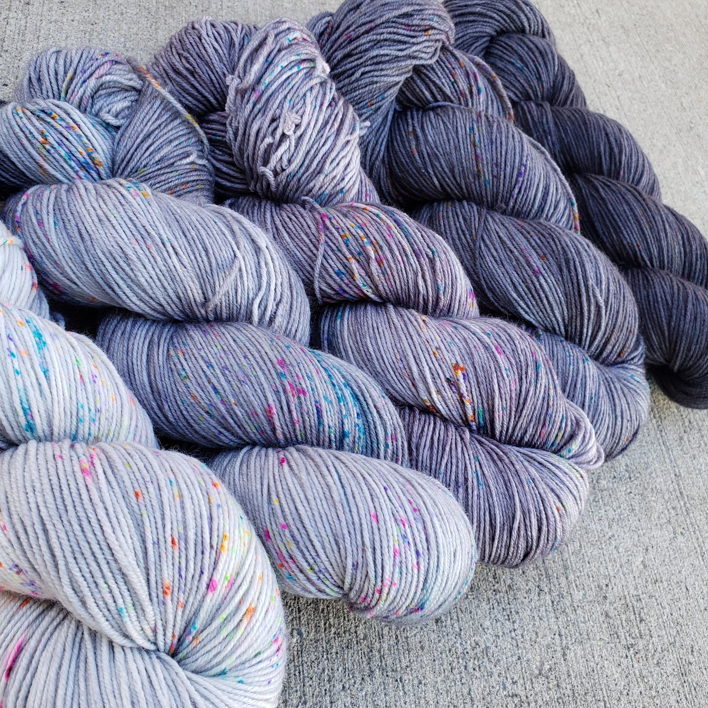 Granite FULL SKEIN Yarn Set