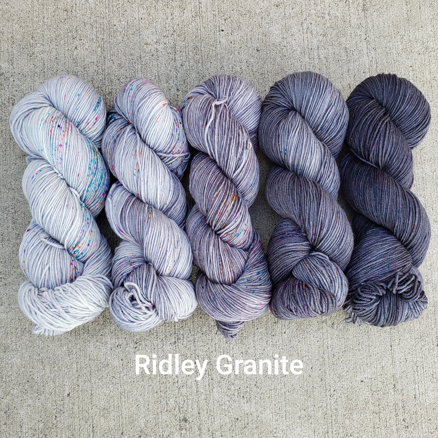 Granite FULL SKEIN Yarn Set