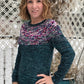 Worsted Cool Name Stripe Sweater Pattern